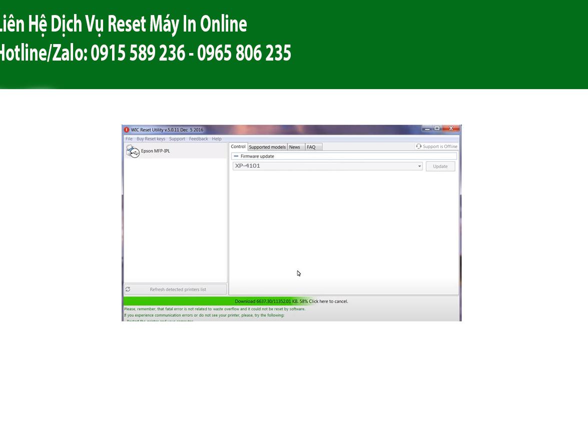 Key Firmware May In Epson XP-4101 Step 9